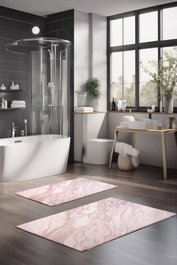 Mijölnir Juego de Alfombrillas de Baño CT-5034 - Multicolor